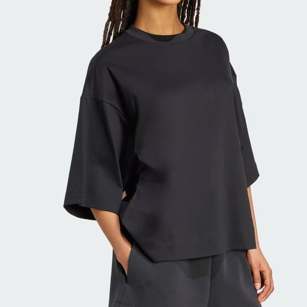 [NWT] Adidas Soft Lux Tee in Black